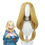Delicious in Dungeon Marcille Donato Gold Cosplay Wigs