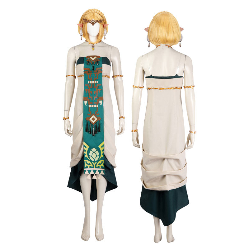 The Legend of Zelda: Tears of the Kingdom Zelda Princess Fullset Cosplay Costumes