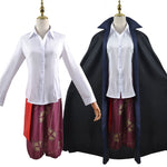 Anime One Piece Red-Haired Shanks Halloween Cosplay Costumes