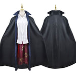 Anime One Piece Red-Haired Shanks Halloween Cosplay Costumes