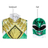 Mighty Morphin Power Rangers Yamato Tribe Knight Burai Dragon Ranger Green Ranger Children Cosplay Costumes
