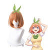 Anime The Quintessential Quintuplets Yotsuba Nakano Short Orange Cosplay Wigs - Cosplay Clans