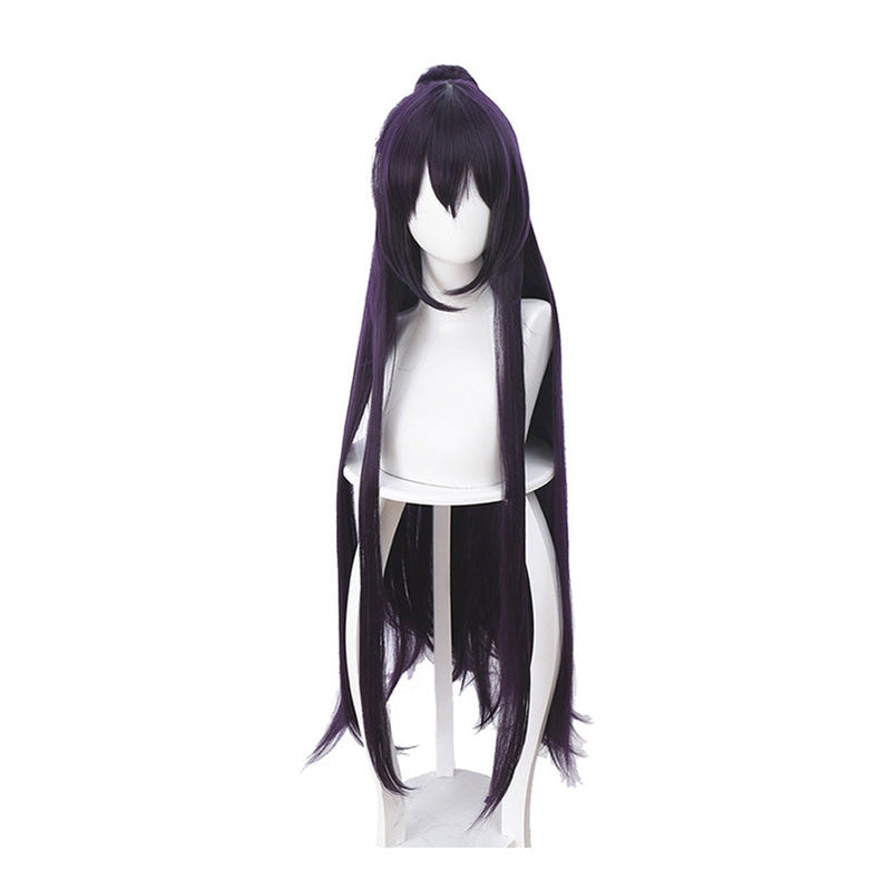 Anime Date A Live Tohka Yatogami Long Straight Purple Cosplay Wigs - Cosplay Clans