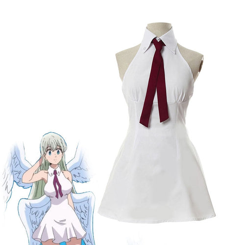 Anime The Seven Deadly Sins Season 3 Elizabeth Goddess Cosplay Costumes - Cosplay Clans