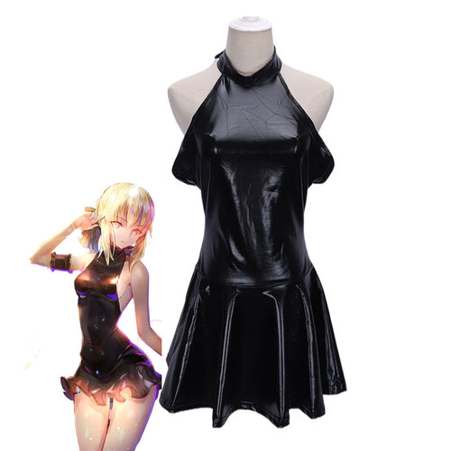 Anime FGO / Fate Grand Order Artoria Pendragon Saber Swimsuit Cosplay Costumes - Cosplay Clan