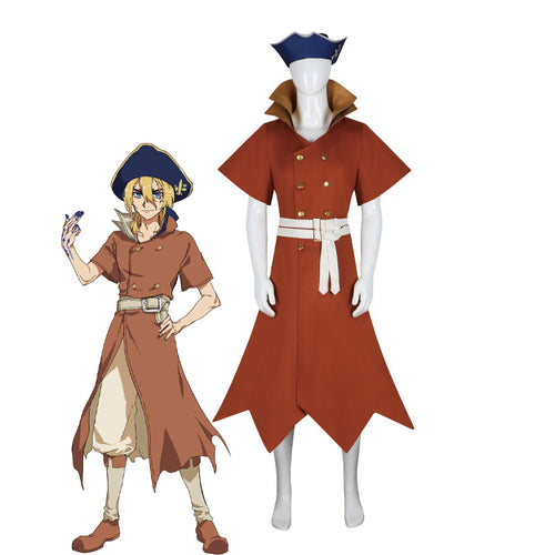 Anime Dr.Stone Ryusui Nanami Cosplay Costumes