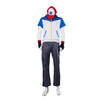 Anime Pokémon Ash Ketchum Jacket Outfit Cosplay Costume with Free Hat - Cosplay Clans