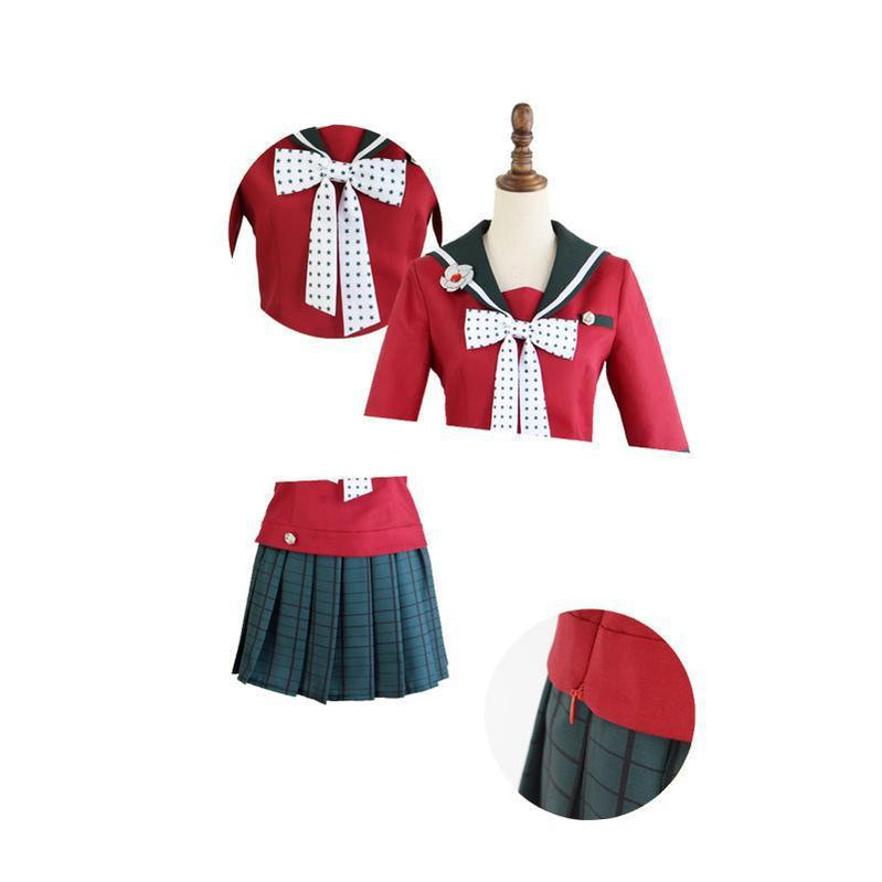 Danganronpa V3 Killing Harmony Harukawa Maki School Uniform Cosplay Costume set Halloween Costume - Cosplay Clans