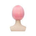 Anime Re:Zero Starting Life in Another World Rem and Ram Short Blue Pink Cosplay Wigs - Cosplay Clans