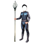 Aquaman 2 Arthur Curry Kids Jumpsuit Cosplay Costumes