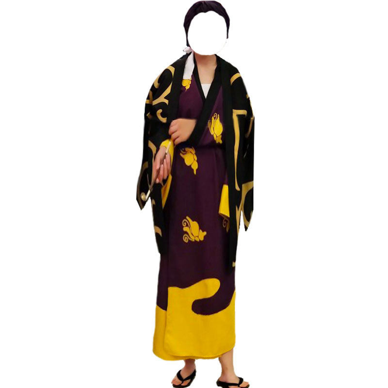 Anime Gintama Takasugi Shinsuke Kimono Cosplay Costumes