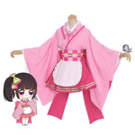Anime Demon Slayer Kimetsu no Yaiba Tsuyuri Kanawo Kimono Maid Outfit Cosplay Costumes - Cosplay Clans