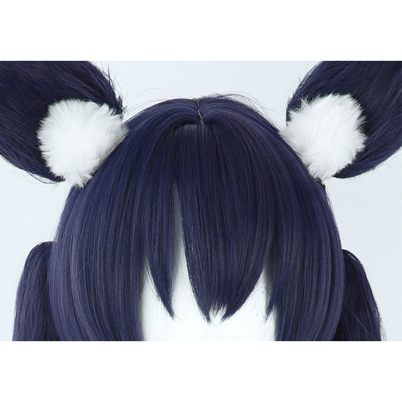 Game Blue Archive Kuromi Serika Cosplay Wigs