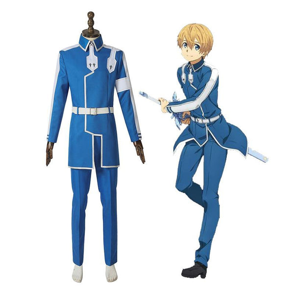 Anime Sword Art Online Alicization Under World Eugeo Cosplay Costume ...