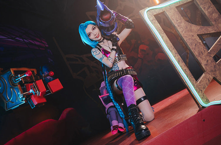 LOL Loose Cannon jinx Cosplay