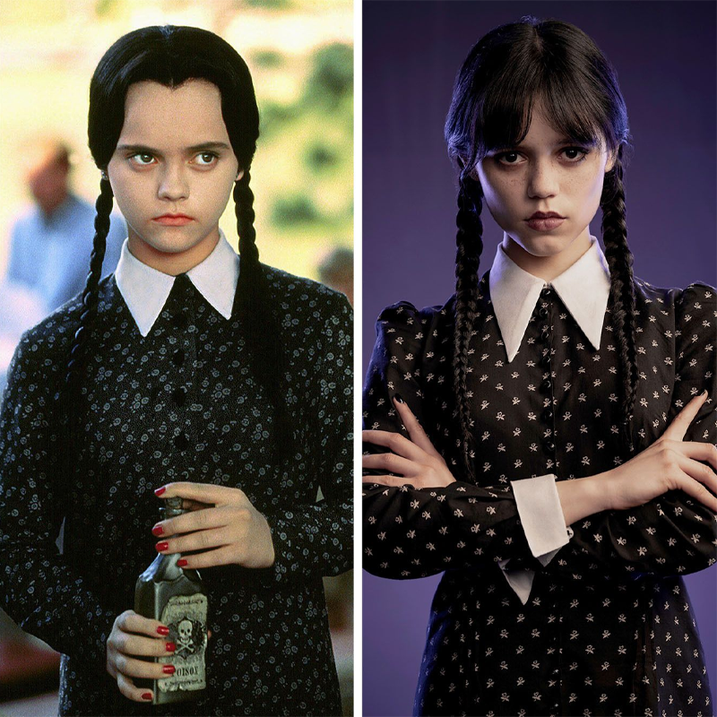 The Addams Family Wednesday Addams cosplay