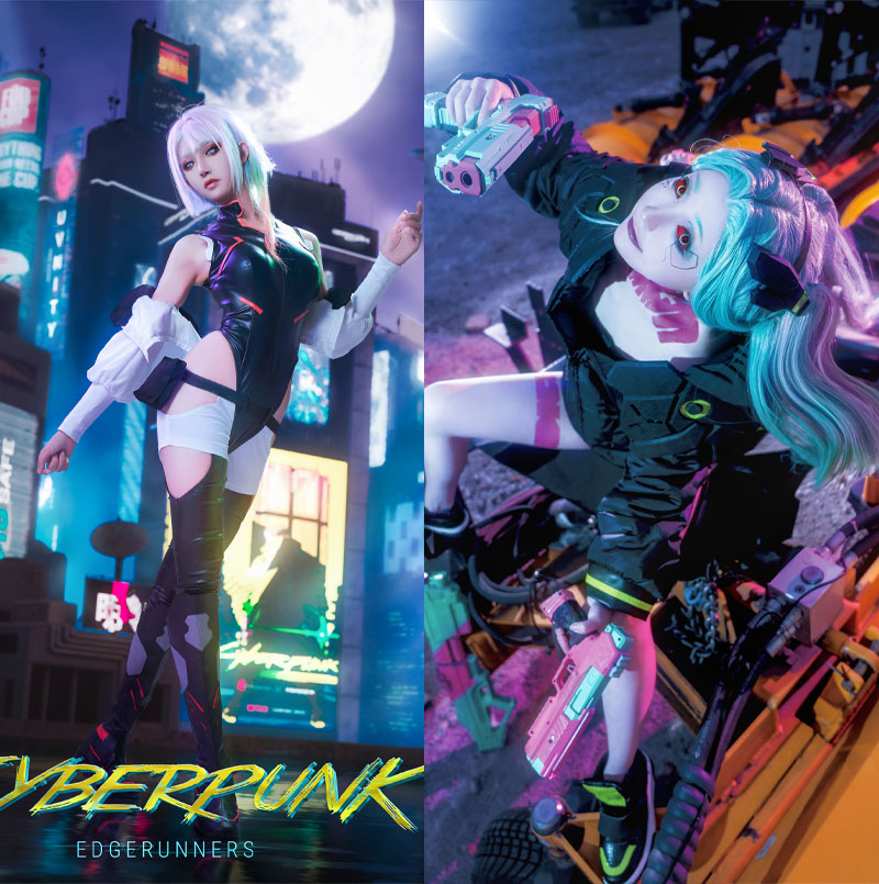 Cyberpunk cosplay