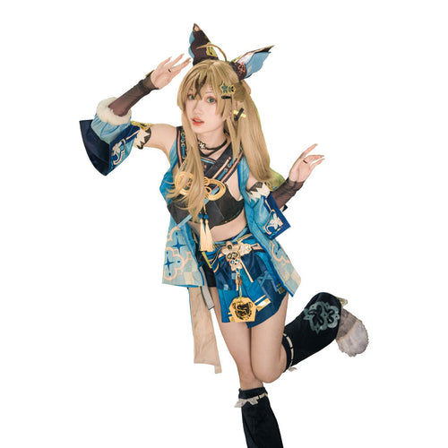Game Genshin Impact Kirara Cosplay Costumes