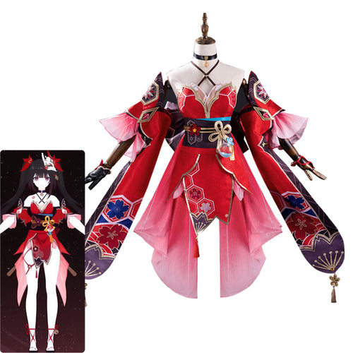 Honkai: Star Rail Sparkle Cosplay Costumes With Mask
