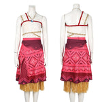 Movie Disney Animation Moana 2 Moana Cosplay Costume