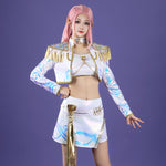 KPop Demon Hunters Mira White Cosplay
