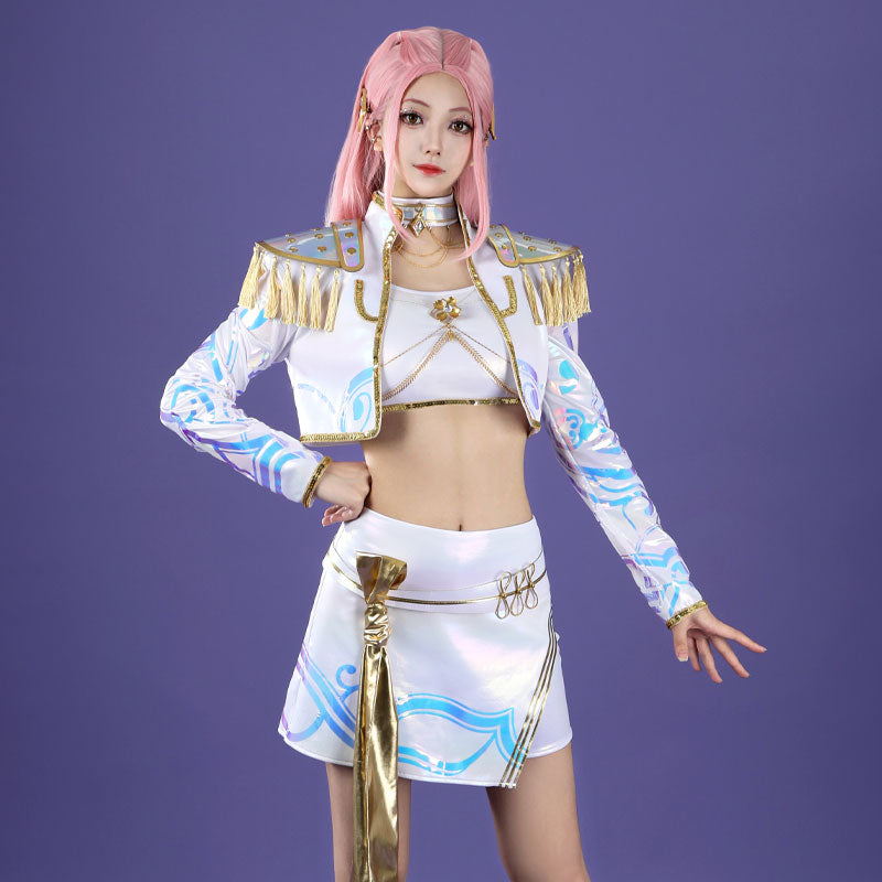 KPop Demon Hunters Mira White Cosplay