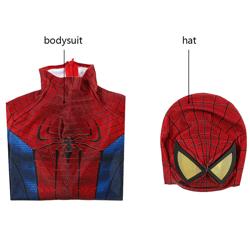 The Amazing Spider-Man Peter Parker Child Jumpsuits Cosplay Costume