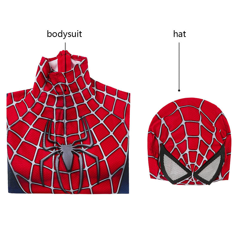 Spider Man 2 Peter Parker Kids Jumpsuits Cosplay Costume