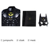 The Flash Batman Bruce Wayne Kids Jumpsuits Cosplay Costume