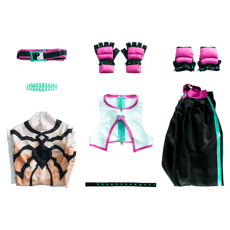 Game Street Fighter 6 Juri Cosplay Costumes