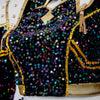 Kpop Demon Hunters Zoey Golden Black Dance Outfit Cosplay Costumes