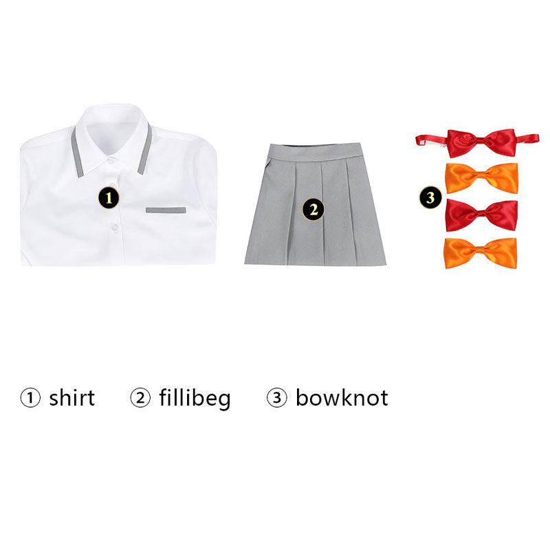Anime Too Many Losing Heroines! Chika Komari Cosplay Costumes