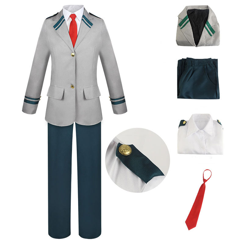 Anime My Hero Academia Female School Uniform Cosplay Costume