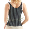 Steel-boned Waist Vest With Spaghetti Straps and Glossy Rubber Corset Cosplay Costumes