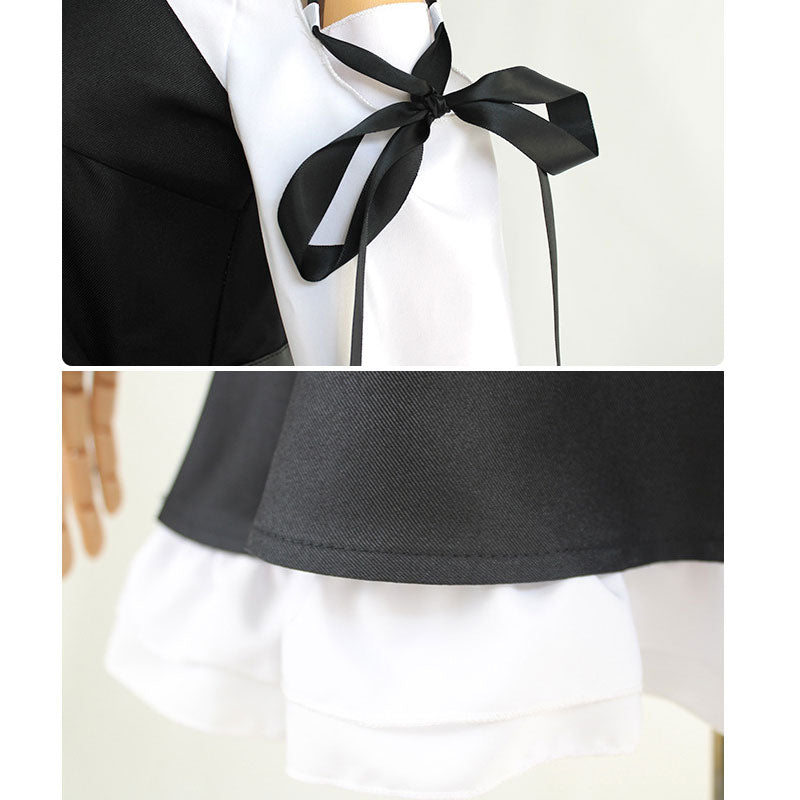 Don Quijote x Puella Magi Madoka Magica Sakura Kyouko Miki Sayaka Black Cosplay Costumes