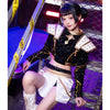 Kpop Demon Hunters Zoey Golden Black Dance Cosplay