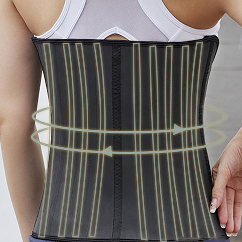 Steel-boned Rubber Strong Tummy-control Tights Corset Cosplay Costumes