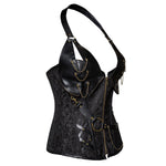 European Style Palace Punk belt Style Tight Halter Neck Corset Halloween Cosplay Costumes
