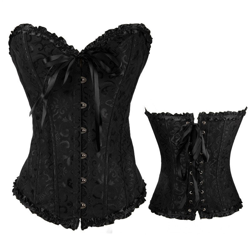 European Style Chest Support And Sexy Palace Corset Halloween Cosplay Costumes