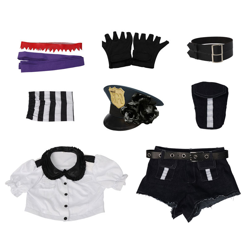 Panty & Stocking With Garterbelt Panty Stocking Police Cosplay Costumes