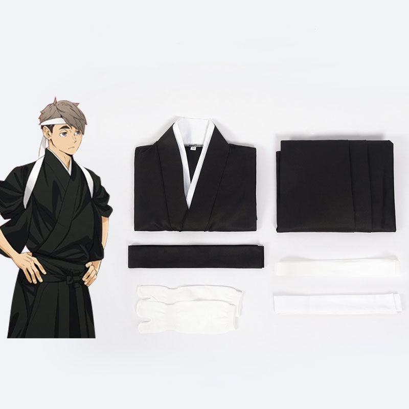 Haikyuu Kimono Cheering Group Cosplay Costumes