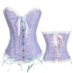 European Style Chest Support And Sexy Palace Corset Halloween Cosplay Costumes