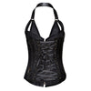 European Style Palace Punk belt Style Tight Halter Neck Corset Halloween Cosplay Costumes