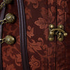 Classic Retro Metal Chain Buckle Adjustable Palace Corset Halloween Cosplay Costumes