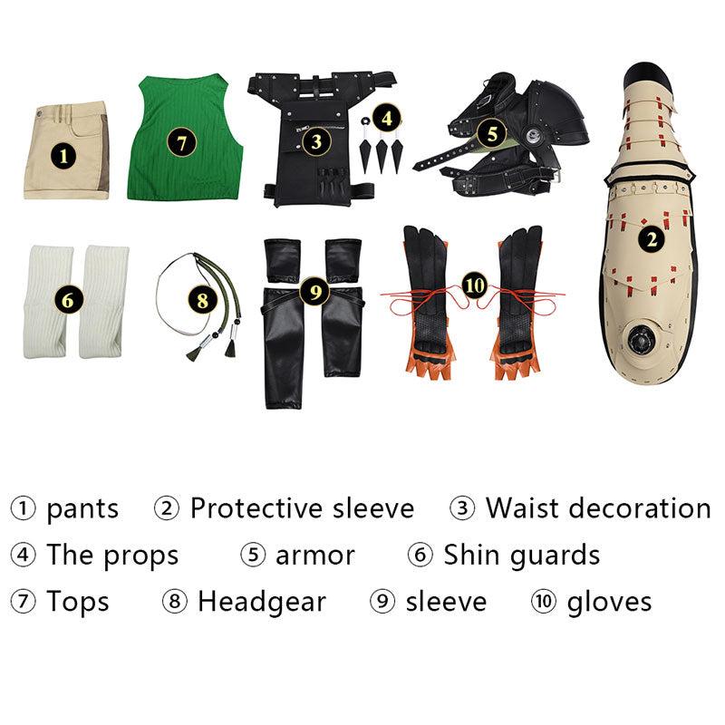 Game Final Fantasy VII Rebirth Yuffie Kisaragi Cosplay Costumes