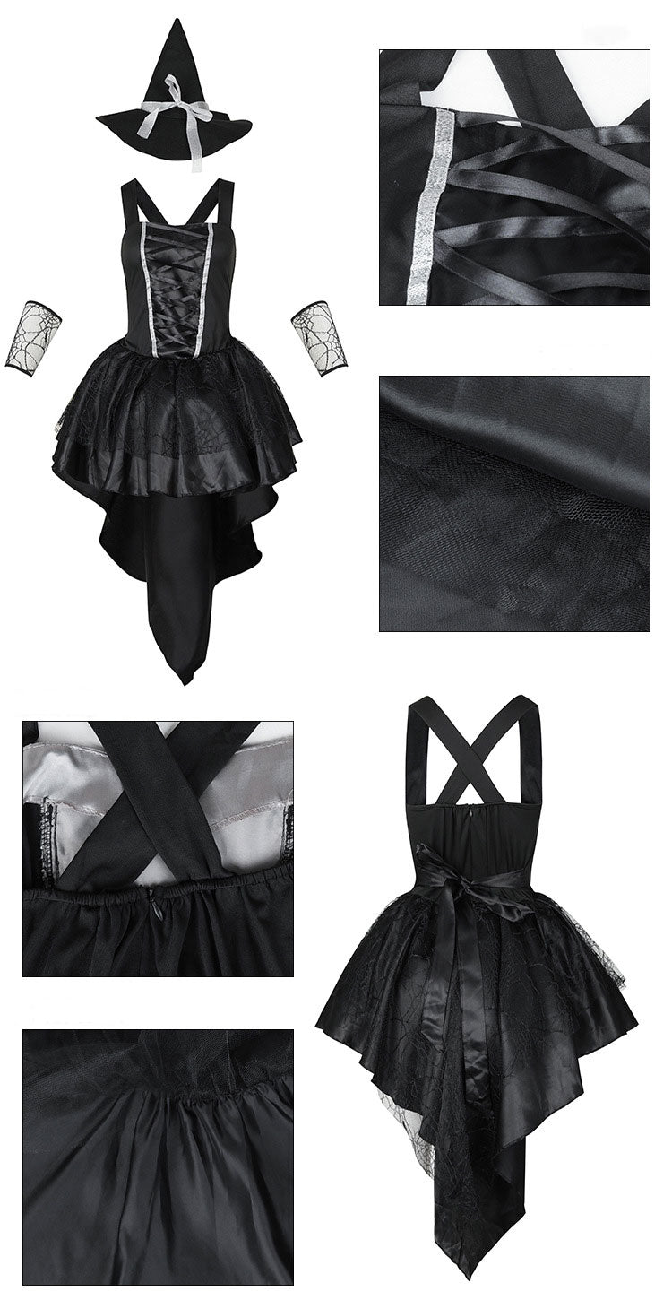 Halloween Party Witch Dress Cosplay Costumes