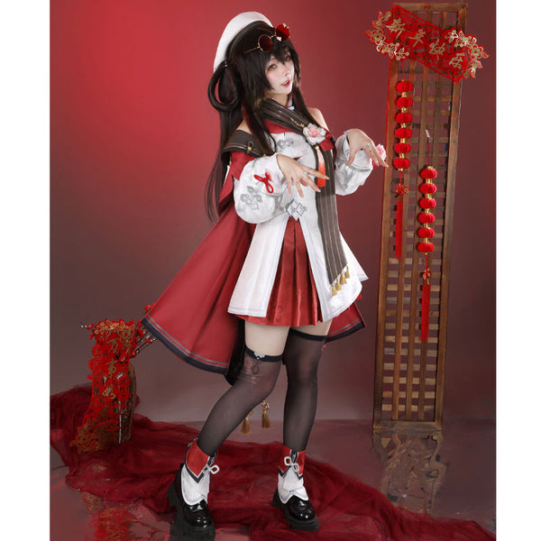 Buy Genshin Impact Lantern Rite 5.3 Version Hu Tao New Skin Cosplay ...