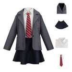 Matilda the Musical Matilda Gray Uniform Cosplay Costumes