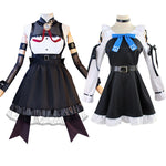 Don Quijote x Puella Magi Madoka Magica Sakura Kyouko Miki Sayaka Black Cosplay Costumes