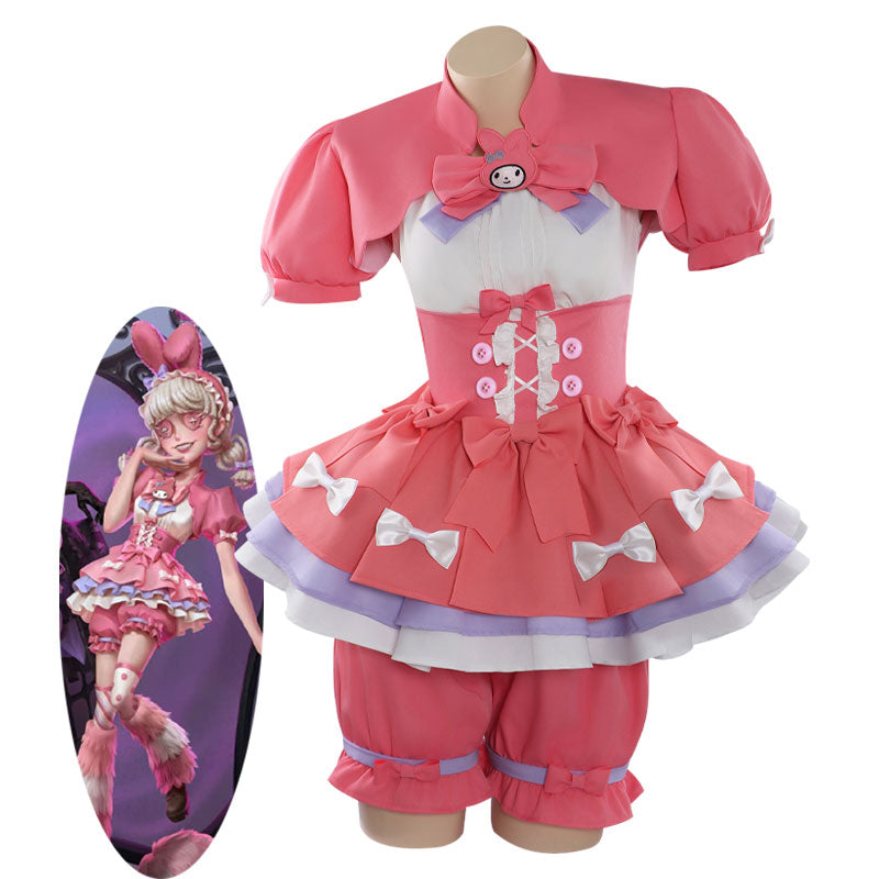 Identity V x Sanrio Cheerleader Lily Barriere Cosplay Costumes